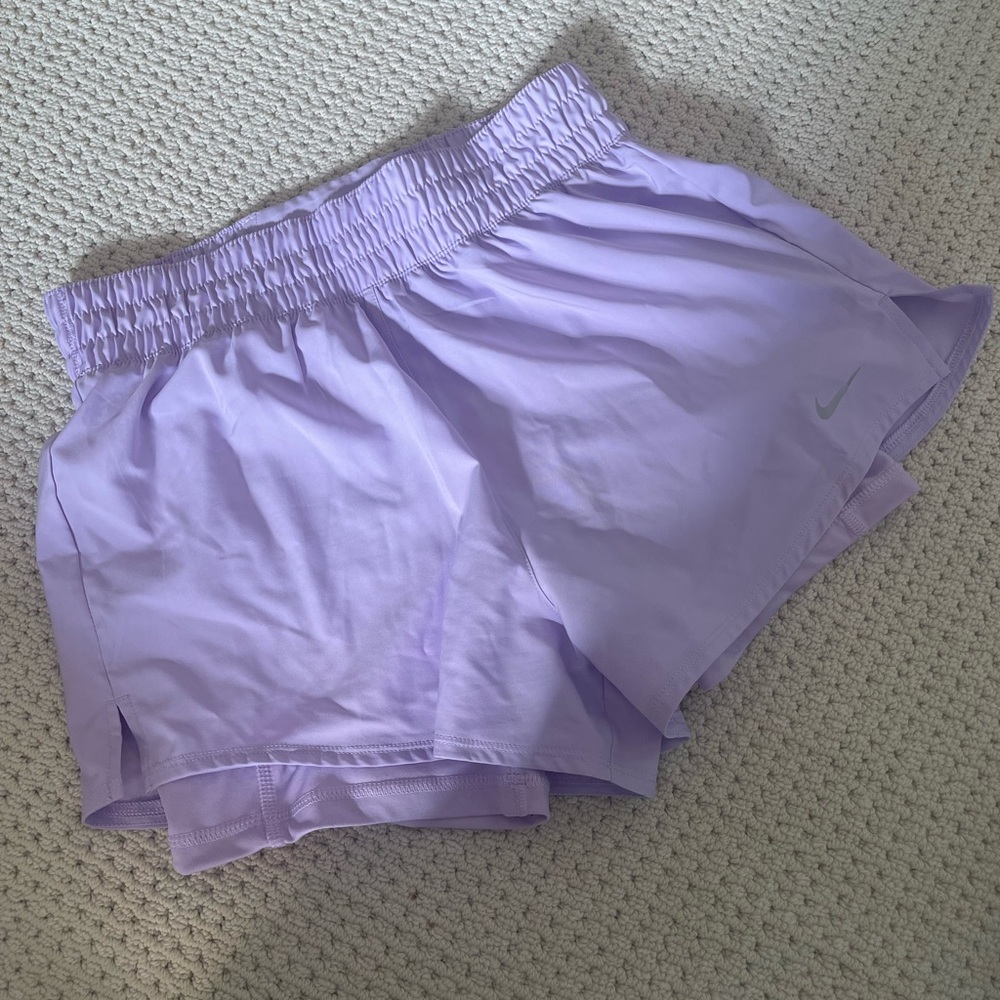 Nike Dri-Fit Workout Shorts Lilac